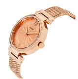 Guess Soho Rose Gold Dial Stainless Steel Watch For Women - W0638L4 Authentic Buy Shop Now