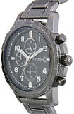 Fossil Dean Chronograph Black Dial Silver Steel Strap Watch for Men - FS4542 Authentic Buy Shop Now