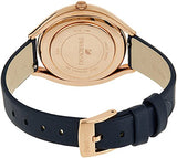 Swarovski Crystalline Aura Blue Dial Blue Leather Strap Watch for Women - 5519447 Authentic Buy Shop Now