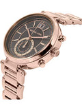 Michael Kors Sawyer Rose Gold Dial Rose Gold Steel Strap Watch for Women - MK6226 Authentic Buy Shop Now