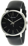 Calvin Klein Posh Black Dial Black Leather Strap Watch for Men - K8Q311C1 Authentic Buy Shop Now