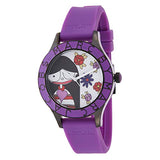 Marc Jacobs Marc White Dial Purple Silicone Strap Watch for Women - MBM5514 Authentic Buy Shop Now