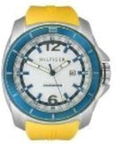 Tommy Hilfiger Windsurf White Dial Yellow Rubber Strap Watch for Men - 1791115 Authentic Buy Shop Now