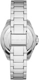 Michael Kors Kacie Three Hand Pink Dial Silver Steel Strap Watch for Women - MK6929 Authentic Buy Shop Now