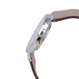 Coach Perry White Dial Beige Leather Strap Watch for Women - 14503157 Authentic Buy Shop Now