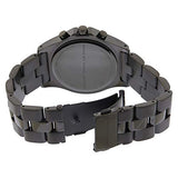 Marc Jacobs Blade Chronograph Black Dial Black Steel Strap Watch for Women - MBM3083 Authentic Buy Shop Now