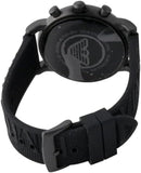 Emporio Armani Luigi Chronograph Black Dial Black Rubber Strap Watch For Men - AR11024 Authentic Buy Shop Now