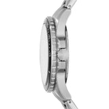 Fossil FB-01 Automatic Skeleton Black Dial Silver Steel Strap Watch for Men - ME3190 Authentic Buy Shop Now
