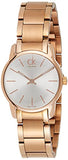 Calvin Klein City White Mother of Pearl Dial Rose Gold Steel Strap Watch for Women - K2G23646 Authentic Buy Shop Now