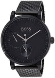 Hugo Boss Oxygen Black Dial Black Mesh Bracelet Watch for Men - 1513636 Authentic Buy Shop Now