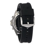 Fossil Garrett Chronograph Black Dial Black Rubber Strap Watch for Men - FS5624 Authentic Buy Shop Now