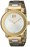 Movado Bold Silver Dial Two Tone Steel Strap Watch for Women - 3600129 Authentic Buy Shop Now
