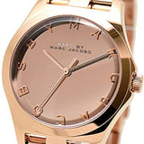 Marc Jacobs Henry Rose Gold Dial Rose Gold Steel Strap Watch for Women - MBM3212 Authentic Buy Shop Now