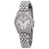 Michael Kors Lexington Quartz White Dial Silver Steel Strap Watch For Women - MK3228 Authentic Buy Shop Now