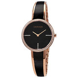 Calvin Klein Seduce Black Dial Two Tone Steel Strap Watch for Women - K4E2NX1S Authentic Buy Shop Now