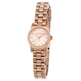 Marc Jacobs Dinky Rose Gold Dial Rose Gold Steel Strap Watch for Women - MBM3200 Authentic Buy Shop Now