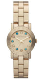 Marc Jacobs Amy Dexter Gold Dial Gold Steel Strap Watch for Women - MBM3218 Authentic Buy Shop Now