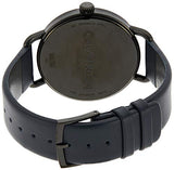 Calvin Klein Even Blue Dial Blue Leather Strap Watch for Men - K7B214VN Authentic Buy Shop Now