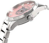 Gucci G Timeless Quartz Mother of Pearl Pink Dial Silver Steel Strap Watch For Women - YA1265013 Authentic Buy Shop Now