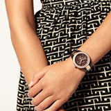 Fossil Stella Multifunction Brown Dial Two Tone Steel Strap Watch for Women - ES4079 Authentic Buy Shop Now