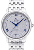 Omega De Ville Prestige Co-Axial Grey Dial Silver Steel Strap Watch for Men - 424.10.40.20.06.002 Authentic Buy Shop Now