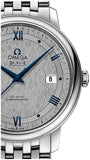 Omega De Ville Prestige Co-Axial Grey Dial Silver Steel Strap Watch for Men - 424.10.40.20.06.002 Authentic Buy Shop Now