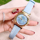 Versace V-Motif Grey Dial Blue Leather Strap Watch for Women - VERE00318 Authentic Buy Shop Now
