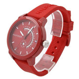 Tommy Hilfiger Denim Quartz Red Dial Red Rubber Strap Watch for Men - 1791480 Authentic Buy Shop Now