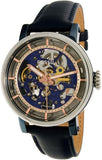 Fossil Boyfriend Skeleton Blue Dial Blue Leather Strap Watch for Women - ME3136 Authentic Buy Shop Now