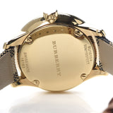 Burberry Classic Champagne Gold Dial Horseferry Leather Strap Watch for Women - BU10104 Authentic Buy Shop Now