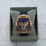 Guess Phoenix Multifunction Blue Dial Blue Rubber Strap Watch for Men - GW0202G4 Authentic Buy Shop Now