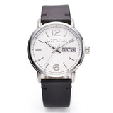 Marc Jacobs Fergus White Dial Black Leather Strap Watch for Men - MBM5076 Authentic Buy Shop Now