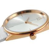 Calvin Klein Accent White Dial White Leather Strap Watch for Women - K2Y2X6K6 Authentic Buy Shop Now