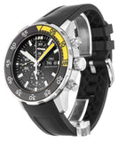 IWC Aquatimer Automatic Chronograph Black Dial Black Rubber Strap Watch for Men - IW376709 Authentic Buy Shop Now