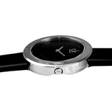 Calvin Klein Firm Black Dial Black Leather Strap Watch for Women - K3N231C1 Authentic Buy Shop Now