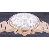 Guess Mini Surprise Analog Silver Dial Rose Gold Steel Strap Watch For Women - W0623L2 Authentic Buy Shop Now