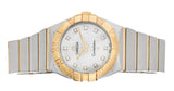 Omega Constellation Manhattan Mother of Pearl Dial Two Tone Steel Strap Watch for Women - 131.20.28.60.55.002 Authentic Buy Shop Now