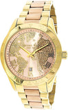 Michael Kors Layton Rose Gold Dial Gold Stainless Steel Strap Watch for Women - MK6476 Authentic Buy Shop Now