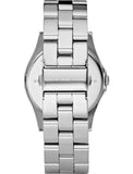 Marc Jacobs Henry Diamonds White Dial Silver Steel Strap Watch for Women - MBM3044 Authentic Buy Shop Now