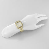 Marc Jacobs Vic Silver Dial Gold Steel Strap Watch for Women - MJ3462 Authentic Buy Shop Now