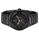 Maserati Triconic Quartz Black Dial Black Steel Strap Watch For Men - R8873639003 Authentic Buy Shop Now
