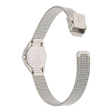 Calvin Klein Minimal White Dial Silver Mesh Bracelet Watch for Women - K3M2312Y Authentic Buy Shop Now