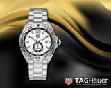 Tag Heuer Formula 1 Calibre 6 Automatic White Dial Silver Steel Strap Watch for Men - WAZ2013.BA0842 Authentic Buy Shop Now