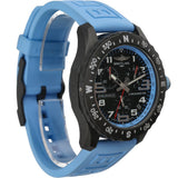 Breitling Endurance Pro Black Dial Light Blue Rubber Strap Watch for Men - X82310281B1S1 Authentic Buy Shop Now