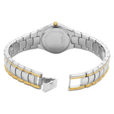 Bulova Classic White Dial Two Tone Steel Strap Watch for Women - 98T84 Authentic Buy Shop Now