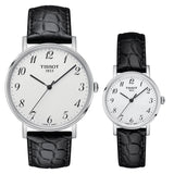 Tissot Everytime Small White Dial Black Leather Strap Watch For Women - T109.210.16.032.00 Authentic Buy Shop Now