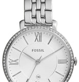 Fossil Jacqueline White Dial Silver Steel Strap Watch for Women - ES3631 Authentic Buy Shop Now