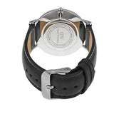 Daniel Wellington Classy Sheffield White Dial Black Leather Strap Watch For Women - DW00100080 Authentic Buy Shop Now