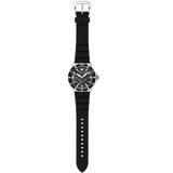 Emporio Armani Meccanico Automatic Black Dial Black Silicone Strap Watch For Men - AR60062 Authentic Buy Shop Now