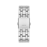 Guess Multi Function Diamonds Silver Dial Silver Steel Strap Watch For Men - GW0455G1 Authentic Buy Shop Now